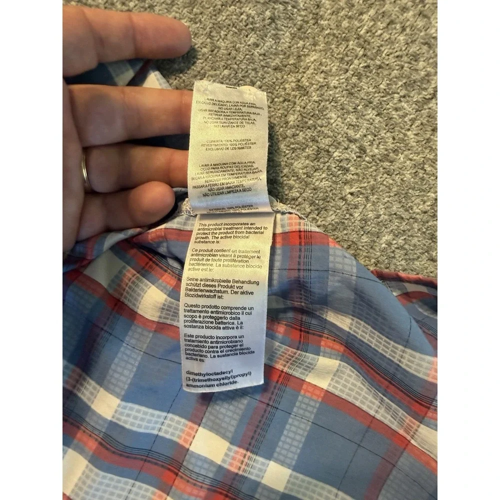 Columbia PFG Fishing Shirt Mens XXL Omni Shade Performance Vented Plaid - Picture 12 of 15